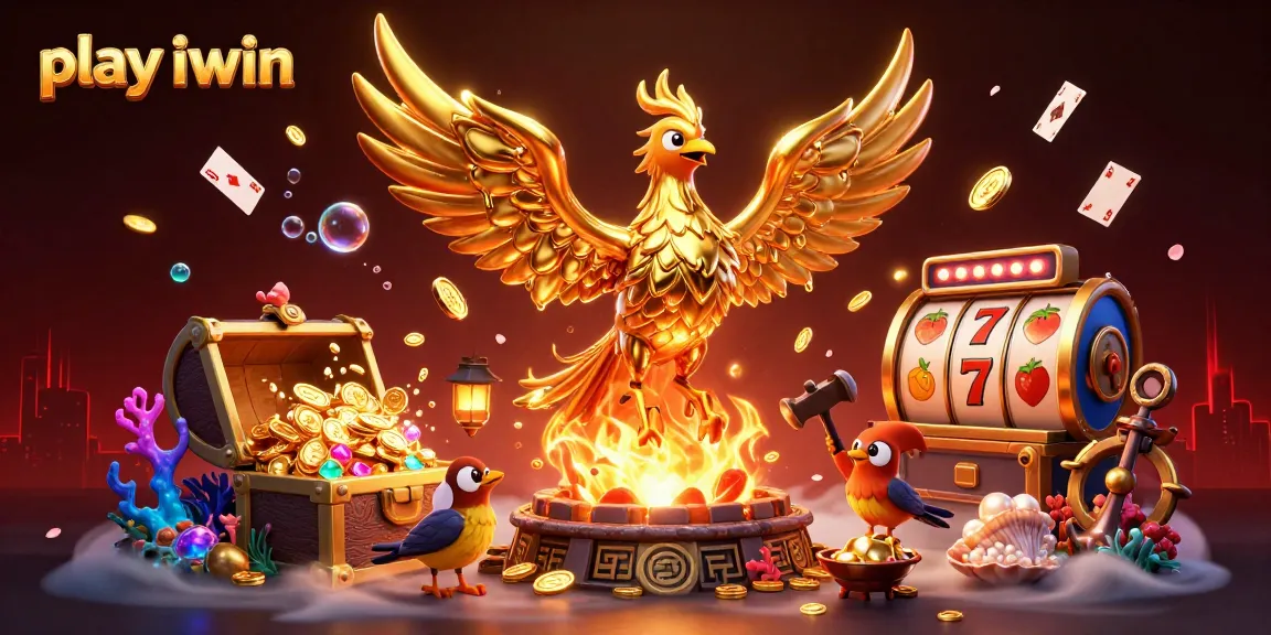 Play iwin and win big with molten golden phoenix and dynamic casino elements in action.
